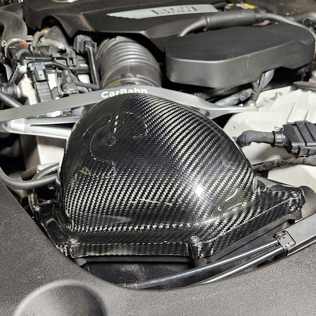 Carbon Fiber Cold Air Intake Lids | BMW G3X M550i