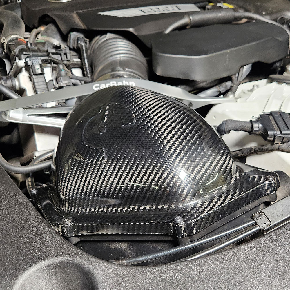 Carbon Fiber Cold Air Intake Lids | BMW M850i