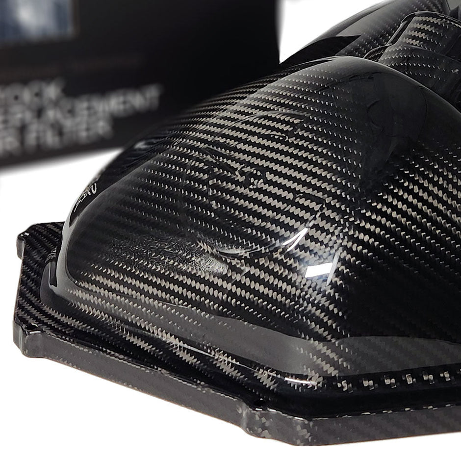 Carbon Fiber Cold Air Intake Lids | BMW M850i