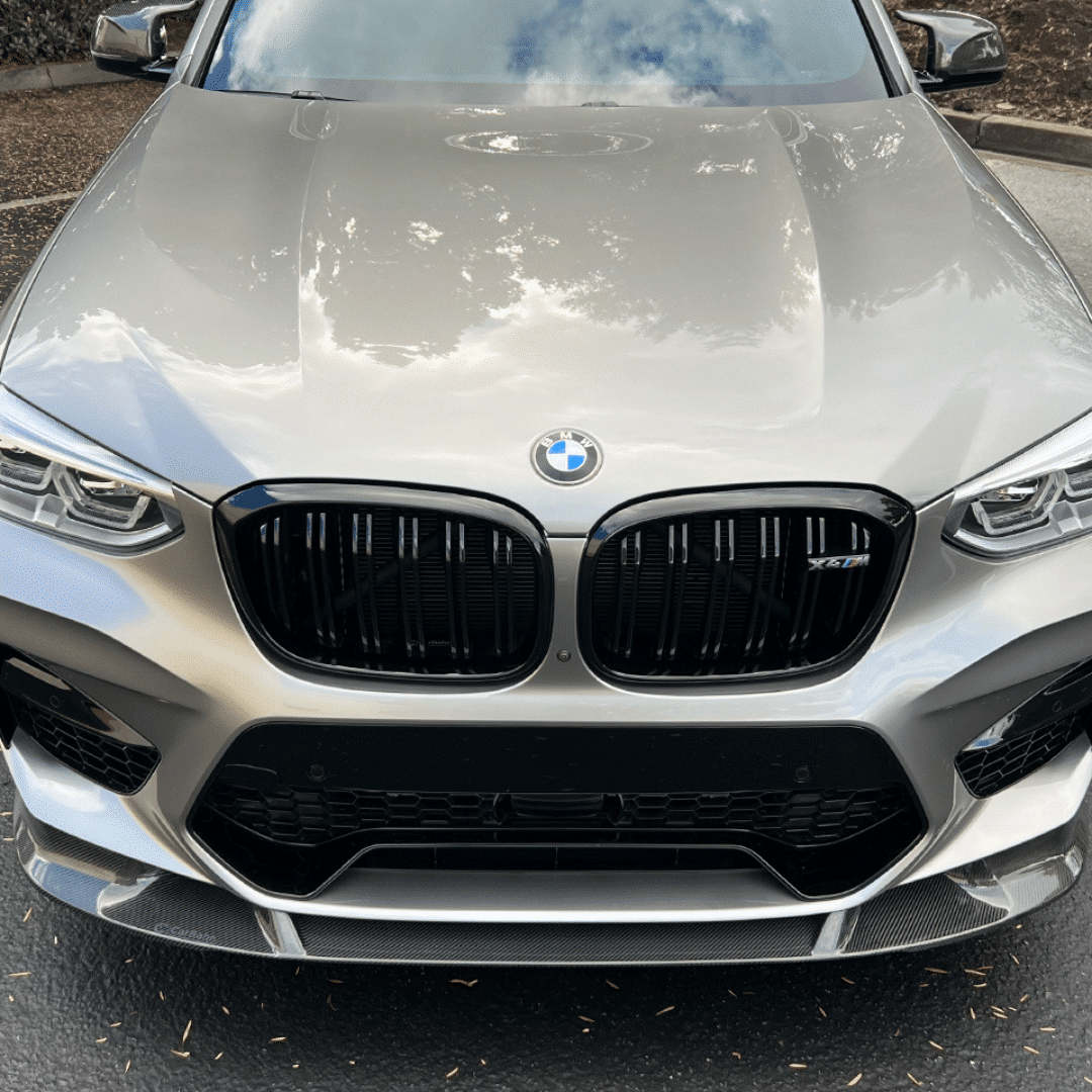 Gloss Carbon Fiber Front Splitter | BMW F9X X3M/X4M (2020-2021)