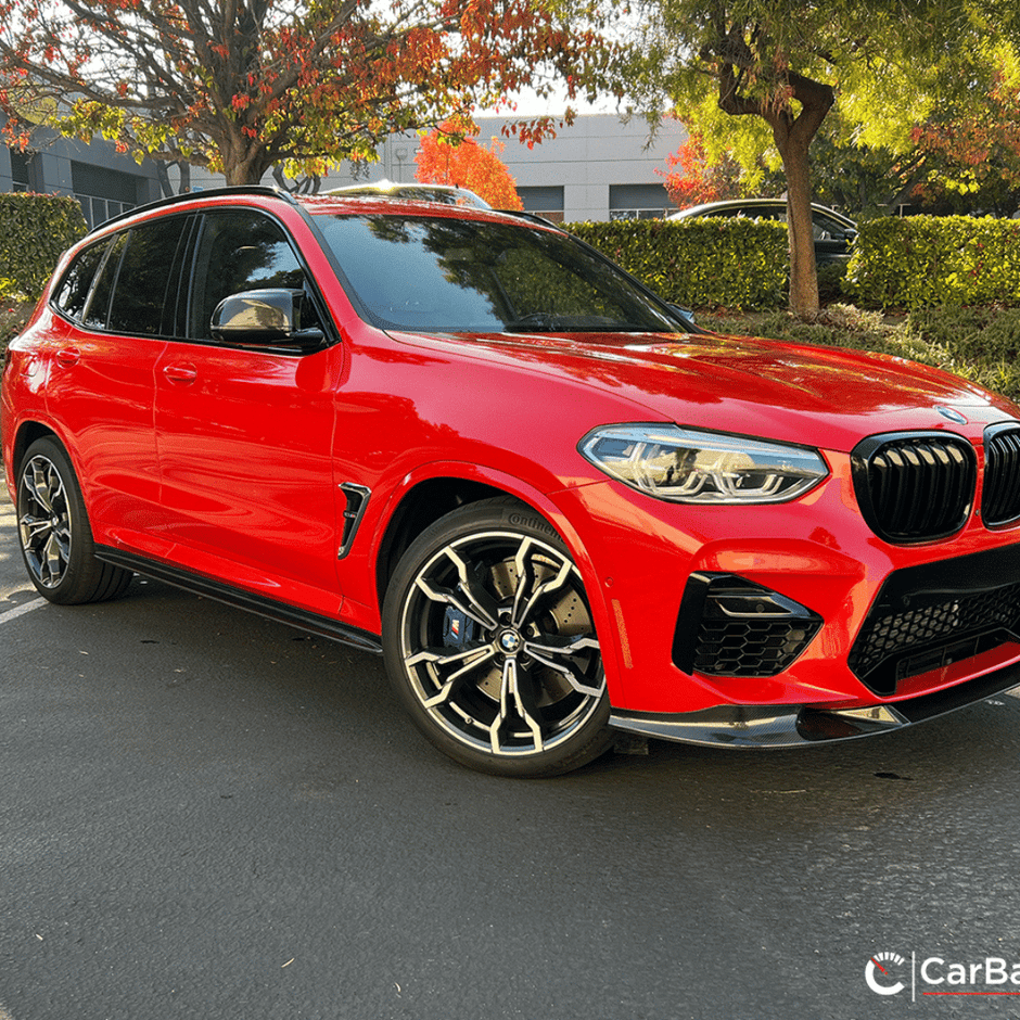 Gloss Carbon Fiber Front Splitter | BMW F9X X3M/X4M (2020-2021)