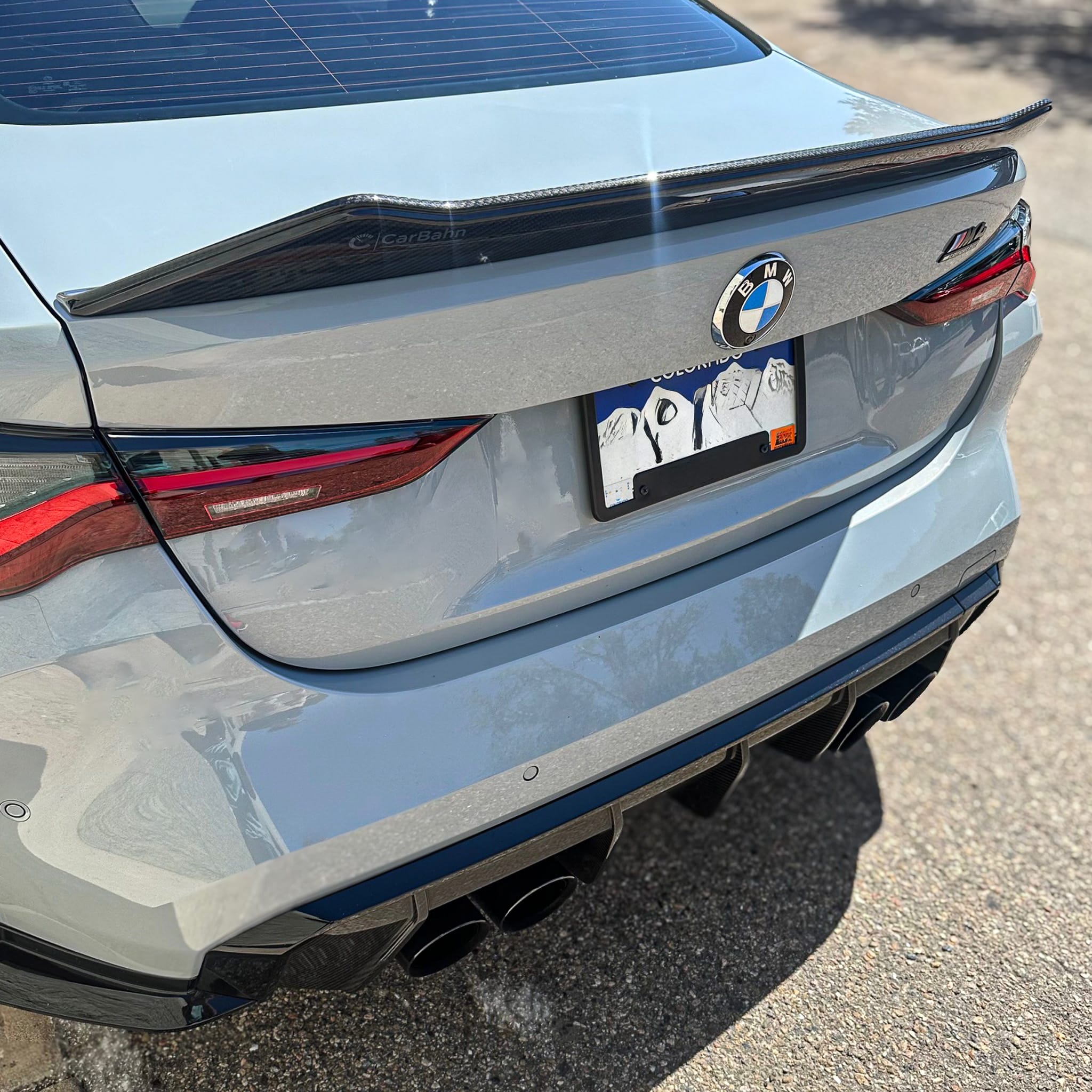 BMW G82 M4 & M440i Carbon Fiber Rear Spoiler