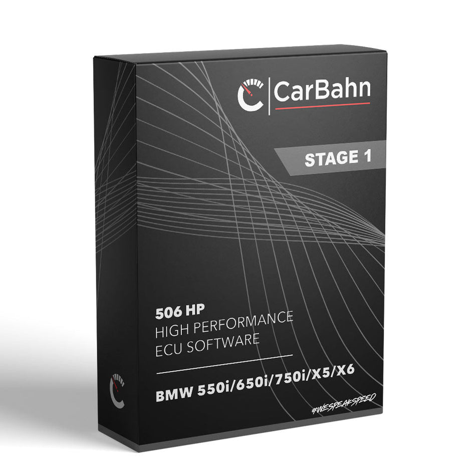 506 HP Stage 1 ECU Software | BMW 550i/650i/750i/X5/X6