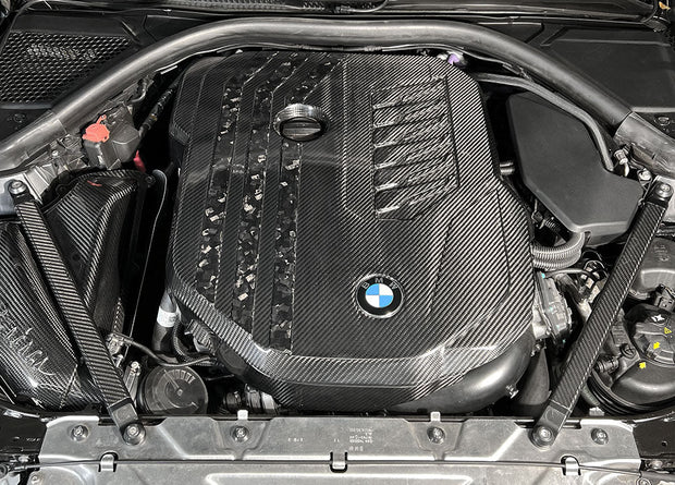 B58 Dry Carbon Fiber Engine Cover | BMW G2X M240i/M340i/M440i & X3/X4 M40i