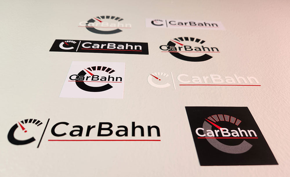 CarBahn Decal & Diecut Sticker 8-Pack